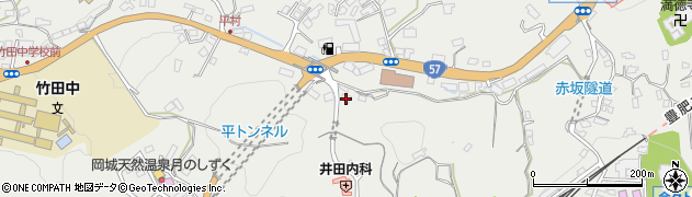 大分県竹田市会々2620-3周辺の地図