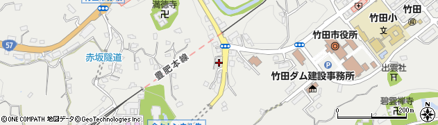 大分県竹田市会々1498周辺の地図