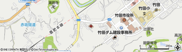 大分地方法務局竹田支局　不動産・会社法人証明書係周辺の地図