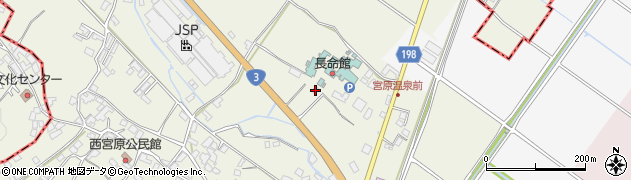 熊本県熊本市北区植木町宮原258周辺の地図