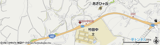 大分県竹田市会々3460-1周辺の地図