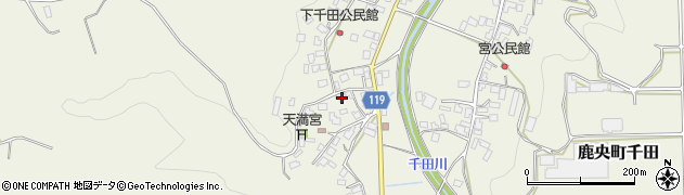 熊本県山鹿市鹿央町千田4047周辺の地図