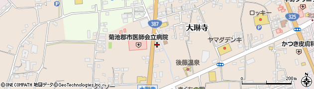 熊本設備株式会社周辺の地図