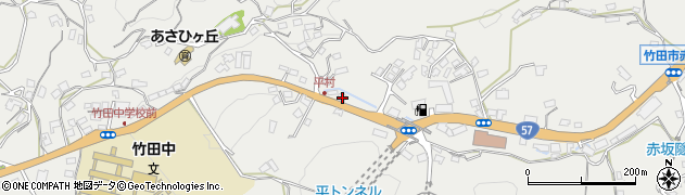 大分県竹田市会々3269周辺の地図