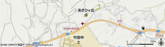 大分県竹田市会々3493周辺の地図