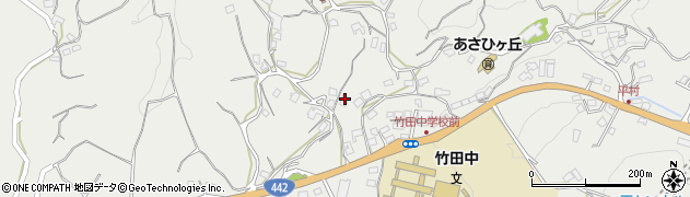 大分県竹田市会々3526周辺の地図