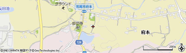 熊本県荒尾市府本193周辺の地図