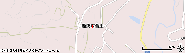 熊本県山鹿市鹿央町合里周辺の地図