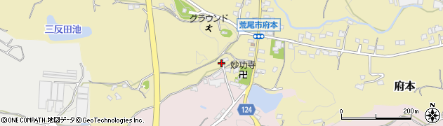 熊本県荒尾市府本405周辺の地図