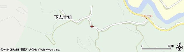 大分県竹田市下志土知632周辺の地図