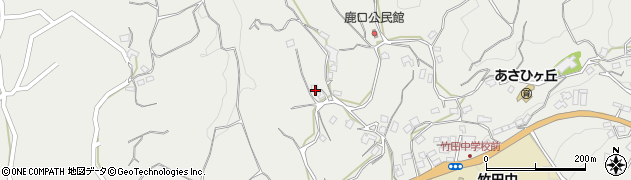 大分県竹田市会々3825周辺の地図