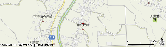 熊本県山鹿市鹿央町千田858周辺の地図