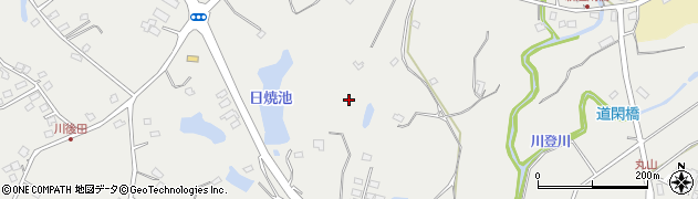 熊本県荒尾市川登周辺の地図