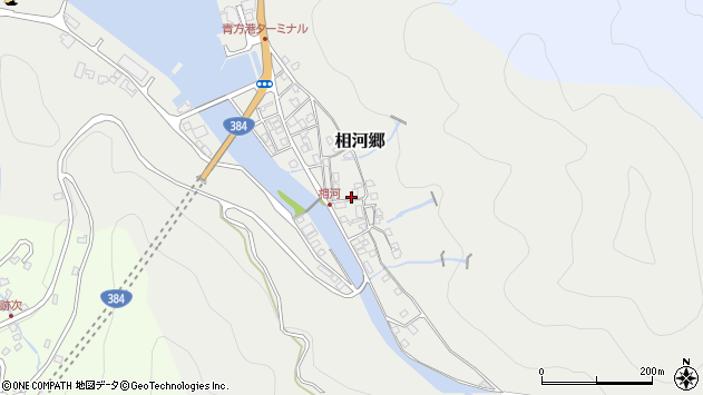 〒857-4411 長崎県南松浦郡新上五島町相河郷の地図