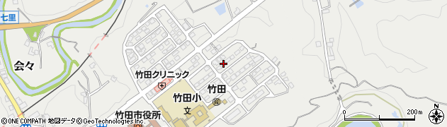 大分県竹田市会々1636周辺の地図