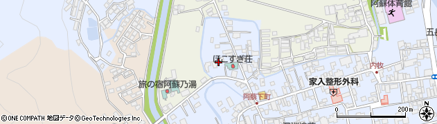 内牧菅原神社周辺の地図