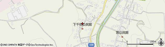 熊本県山鹿市鹿央町千田3070周辺の地図