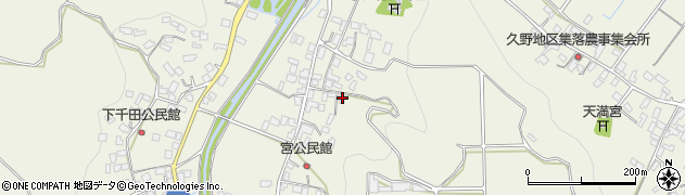 熊本県山鹿市鹿央町千田874周辺の地図