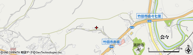 大分県竹田市会々2918周辺の地図