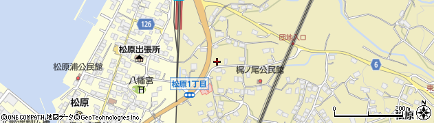 大村市消防団第１２分団梶ノ尾詰所周辺の地図