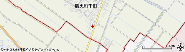熊本県山鹿市鹿央町千田1890周辺の地図