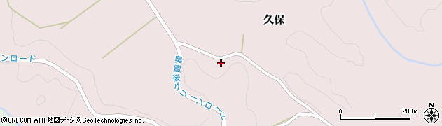 大分県竹田市久保963周辺の地図