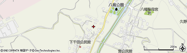 熊本県山鹿市鹿央町千田3085周辺の地図