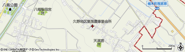 熊本県山鹿市鹿央町千田366周辺の地図