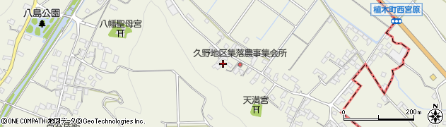 熊本県山鹿市鹿央町千田371周辺の地図
