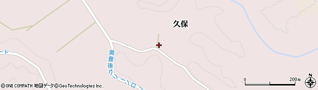 大分県竹田市久保1019周辺の地図