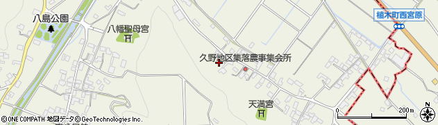熊本県山鹿市鹿央町千田372周辺の地図
