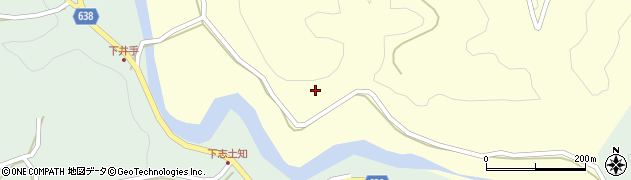 大分県竹田市米納223周辺の地図