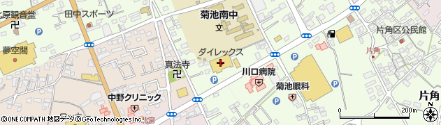 大三ミート産業株式会社　菊池店周辺の地図
