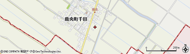 熊本県山鹿市鹿央町千田1874周辺の地図