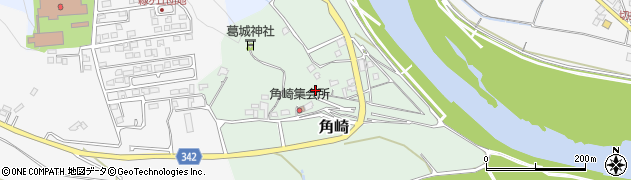 高知県四万十市角崎周辺の地図