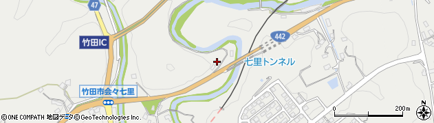 大分県竹田市会々881周辺の地図