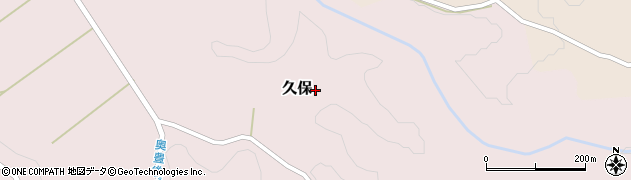 大分県竹田市久保1025周辺の地図