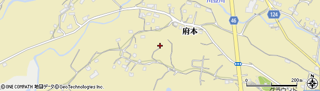 熊本県荒尾市府本581周辺の地図