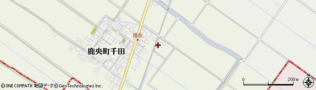 熊本県山鹿市鹿央町千田2216周辺の地図