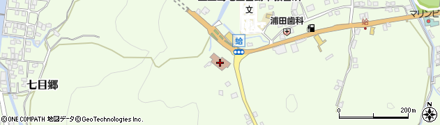 新上五島町消防本部周辺の地図