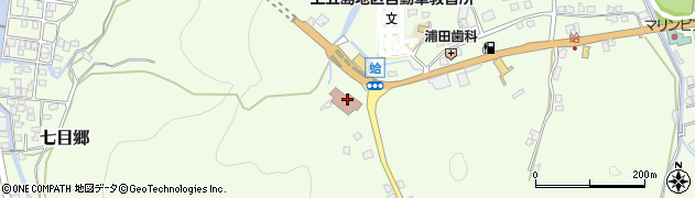 新上五島町消防本部・消防署総務課周辺の地図