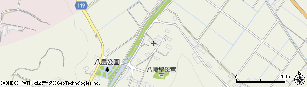 熊本県山鹿市鹿央町千田101周辺の地図