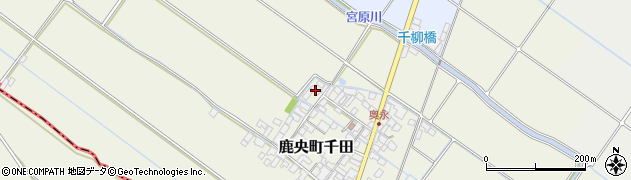 熊本県山鹿市鹿央町千田2162周辺の地図