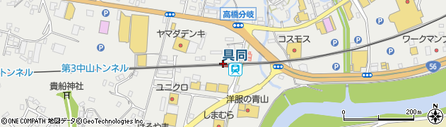 高知県四万十市周辺の地図