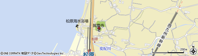 無量寺周辺の地図