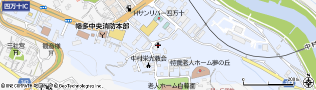 高知県四万十市右山周辺の地図