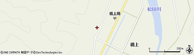 高知県宿毛市橋上町橋上1275周辺の地図