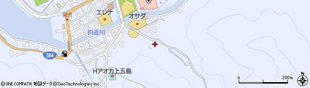 長崎県南松浦郡新上五島町青方郷1705周辺の地図