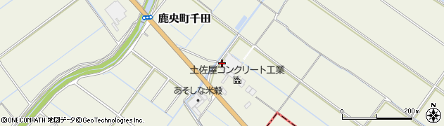 熊本県山鹿市鹿央町千田1720周辺の地図