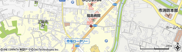 重岡精肉店周辺の地図